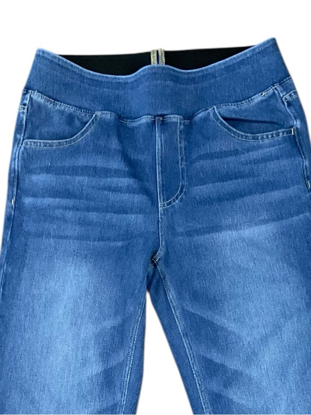 HALARA Flex Medium Blue Flared Jeans Size Medium - Picture 7 of 7
